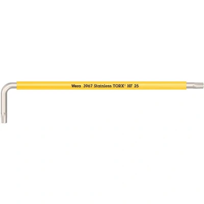 Afbeelding van Wera 3967 SXL HF TORX® Stiftsleutel Multicolour met vasthoudfunctie, lang, RVS, TX 25 x 154 mm 05022685001