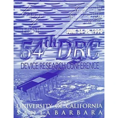 Afbeelding van 1996 54th Annual Device Research Conference Digest