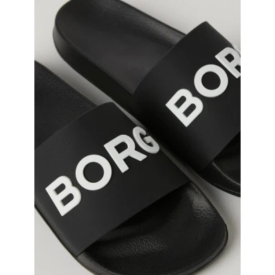 Afbeelding van Björn Borg KNOX Muiltjes, Heren, Maat: 41, Black/white Kunststof