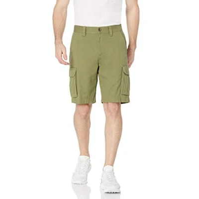 Afbeelding van Amazon Essentials Klassieke cargoshort voor heren (verkrijgbaar in groot en lang), licht olijfgroen, 40W
