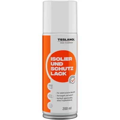 Afbeelding van Teslanol 26027 isoleer en beschermende lak voor het afdichten isoleren van elektronische componenten 200 ml