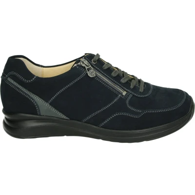 Afbeelding van Ganter 257422 HARALD Heren sneakersHeren veterschoenVrije tijdsschoenen Kleur: Blauw Maat: 43