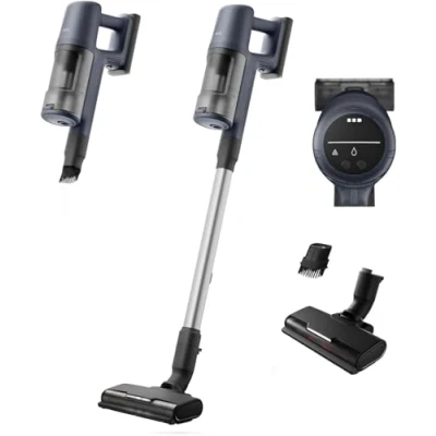Afbeelding van AEG AP61CB21DB CLEAN 6000 Snoerloze Stofzuiger, Krachtig, Stofzuigen van Meerdere Oppervlakten, Cyclonische Afscheider, BLDC Motor, 53% Gerecycled Plastic, 21,6V, 0,5L, Denim Blue
