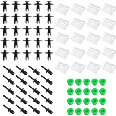 Afbeelding van 20 sets zijrokken clips sierstrips compatibel met BMW 3er E32/E36/E46/E90/E91 OE:51711932996 5111874185