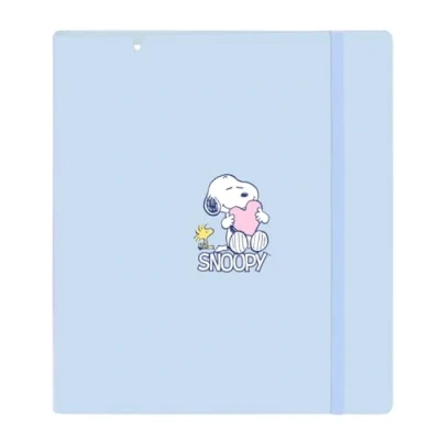 Afbeelding van Ringmap Snoopy Love Blauw 27 X 32 4 cm