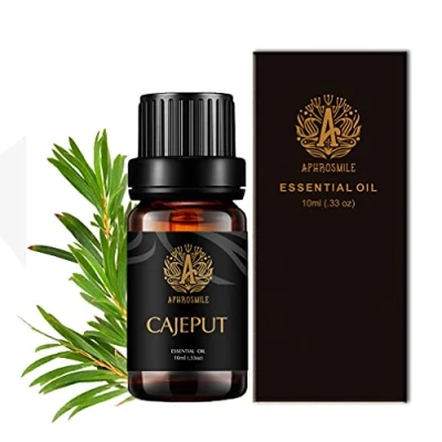 Afbeelding van 100% Pure Cajeput Geurende Olie voor Diffusers, 3.3 oz 10ml Aromatherapie Essentiële Luchtbevochtiger, Therapeutische Grade Geur Massage, Thuis