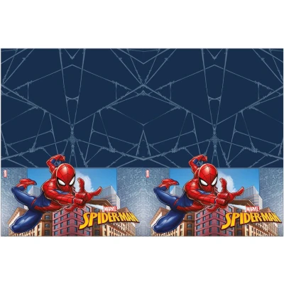 Afbeelding van Procos 94645 tafelkleed Spiderman Crime Fighter, afmetingen 120 x 180 cm, FSC® mix, afwasbaar, verjaardag, themafeest
