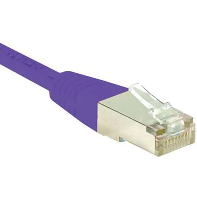 Afbeelding van Netwerkkabel RJ45 CAT 6 S/FTP paars 0.15 M