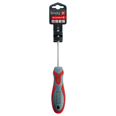 Afbeelding van Simply T20 Torx kopschroevendraaier met grotere sterkte en duurzaamheid, extra grip op de schroefkop