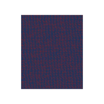 Afbeelding van Pt Fleecedeken Tuned Mesh Burgundy Red Darkbleu 150x180cm