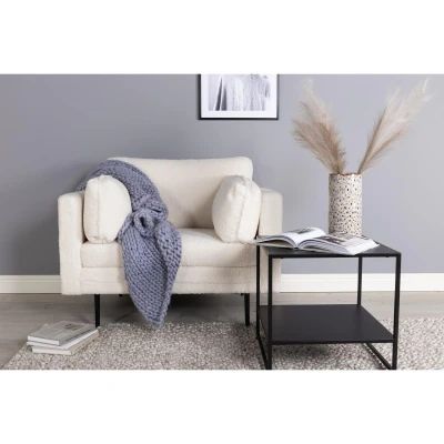 Afbeelding van Svea Kiva fauteuil Teddy wit