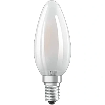 Afbeelding van OSRAM 4058075434189 LED lamp Energielabel F (A G) E14 Kaars 1.5 W = 15 Warmwit (Ø x l) 35 mm 100 1 stuk(s)