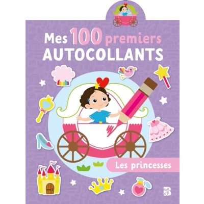 Afbeelding van Mes 100 premiers autocollants Les princesses