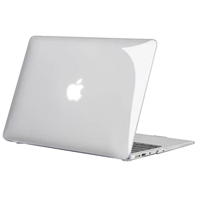 Afbeelding van TECOOL Hoes Compatibel met oude MacBook Air 13 2010 2017 Release, Model A1466 1369, Plastic Slanke Beschermende Harde Case, Glanzend Oppervlak, Kristalhelder