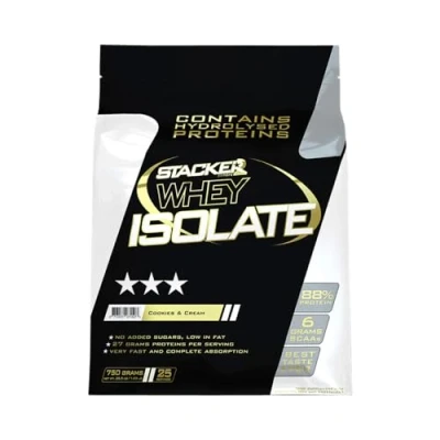 Afbeelding van Whey Isolate Stacker 7 Efedra vrij 50gr Cookies &amp; Cream