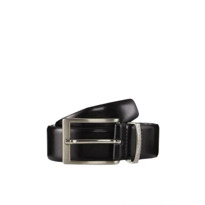 Afbeelding van TOM Tailor Riem, Heren, Maat: 90, Black uni