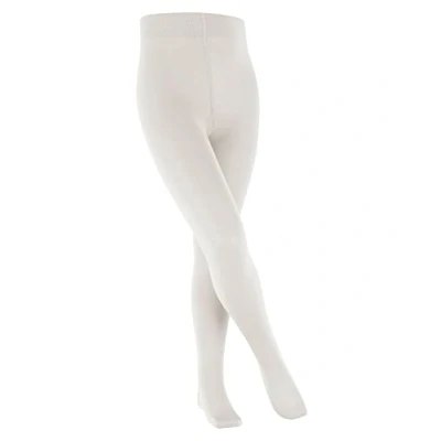 Afbeelding van FALKE Uniseks kind Panty Cotton Touch K TI Katoen Dun Eenkleurig 1 Stuk, Wit (Off White 2040), 80 92