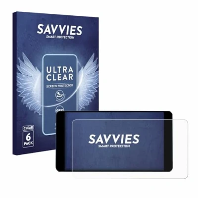 Afbeelding van Savvies (6 Stuks) Schermbeschermer voor Zontes 350E Screen Protector Ultra Transparant