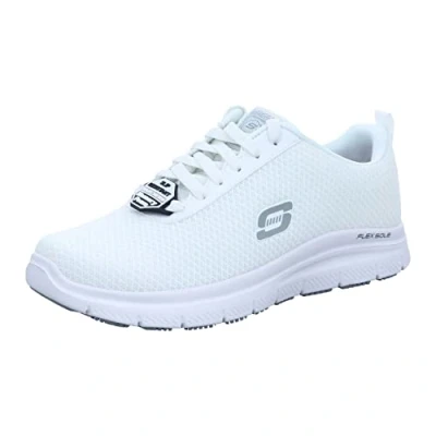 Afbeelding van Skechers FLEX Advantage Sneakers laag, Heren, Maat: 45, White Imitatieleer/ textiel