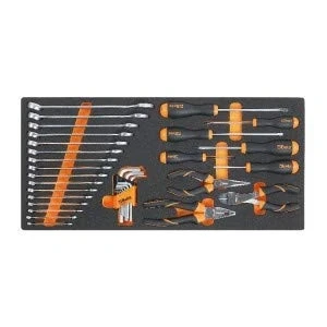 Afbeelding van Beta Soepele voorgevormde inzetbakken met assortiment gereedschap MCV10 027510010