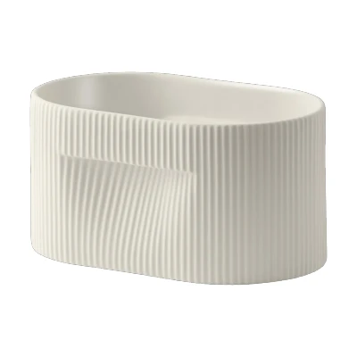 Afbeelding van Muuto Ridge pot 13 cm Off white