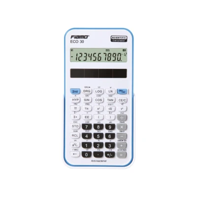 Afbeelding van Citizen Fi Eco30Bl Calculator Fiamo Eco 30 Bl Wit Blauw
