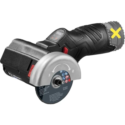 Afbeelding van PARKSIDE PERFORMANCE 12 V accu haakse slijper zonder