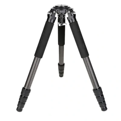 Afbeelding van Rollei Rock Solid Alpha XL Mark III, extreem robuust, professioneel driepootstatief met hoge belastbaarheid (40 kg) en vast geïntegreerde nevelleerkop