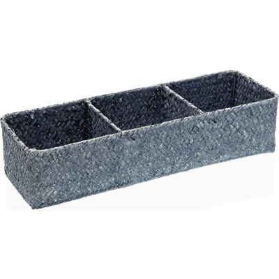 Afbeelding van Versa Veelzijdige Mand Blauw Zeealgen (12 X 8 36 Cm)