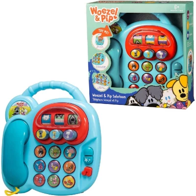 Afbeelding van Woezel En Pip Rubo Toys Telefoon Met Geluid