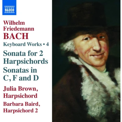 Afbeelding van Julia Brown &amp; Barbara Braid W.F.Bach: Keyboard Works Volume 4 (CD)