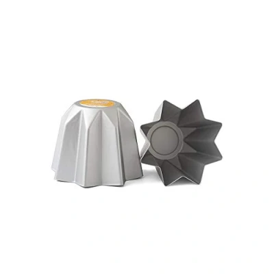 Afbeelding van Decora, 0062687 Professionele Pandoro vorm, diameter 19,5 x 15 cm, ideaal voor het maken van een 500 g Pandoro, geanodiseerd aluminium, zonder laspunten, professioneel design.