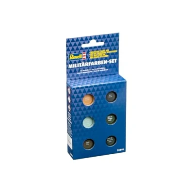 Afbeelding van Militaire Verfset (6X14Ml Kleuren) Revell Modelbouwverf Op Kunstharsbasis