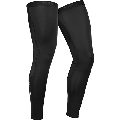 Afbeelding van GripGrab AquaRepel 2 Leg Warmers Waterafstotende Beenstukken Thermal Winter Fiets Beenwarmers Zwart Unisex Maat S