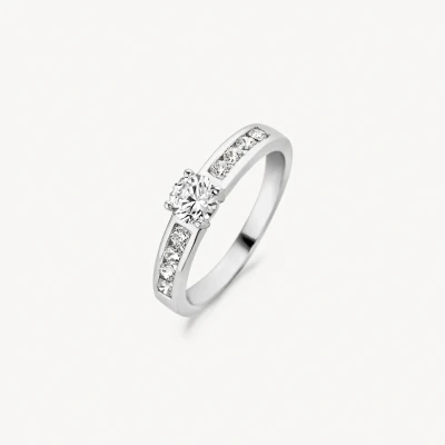 Afbeelding van Blush Ring 1126WZI Wit Goud (14Krt.) met Zirconia