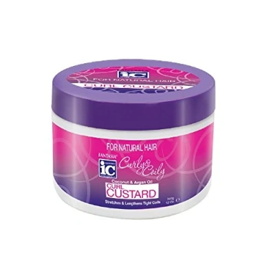 Afbeelding van Fantasia Ic Curly &amp; Coily Curl Custard 340 gr