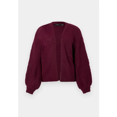 Afbeelding van Vero Moda Vmmaybe OPEN Cardigan Vest, Dames, Maat: Medium, Winetasting