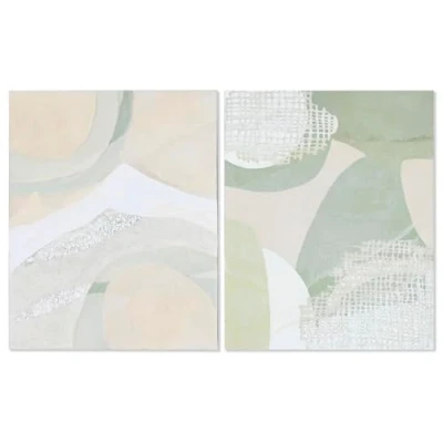 Afbeelding van Home Esprit Schilderij Abstract Modern 80 X 3,8 100 Cm (2 Stuks)