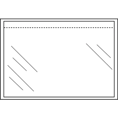 Afbeelding van Paklijstenvelop CleverPack zelfklevend blanco 230x155mm 100st