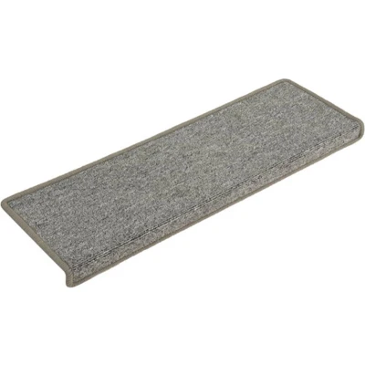 Afbeelding van Trapmatten 15 st 65x21x4 cm wit en grijs