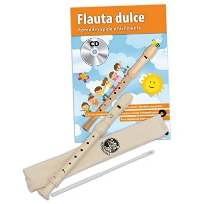 Afbeelding van Cascha HH 1500 ES sopraanblokfluit set (Duitse boring) + Spaans boek