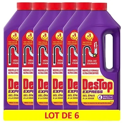Afbeelding van Destop Afvoerreiniger, 1 l, 3 stuks
