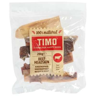 Afbeelding van Timo Runderkophuid Hondensnacks 200 g