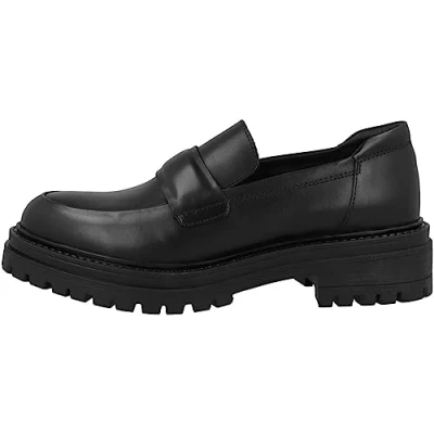 Afbeelding van Geox Iridea Instappers, Dames, Maat: 39, Black Leer
