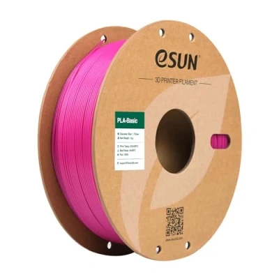 Afbeelding van eSUN PLA Filament 1.75mm, Basis 3D Printer Maatnauwkeurigheid +/ 0.05mm, 1KG Spoel (2.2 LBS) Snel voor Printers, Paars