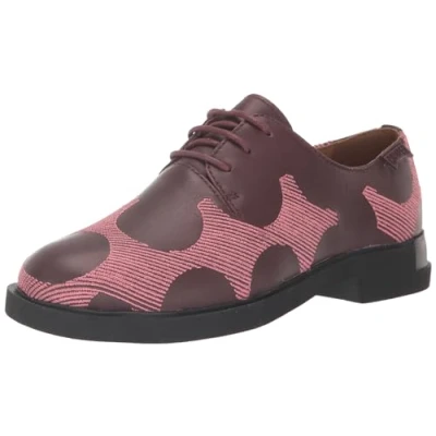Afbeelding van Camper IMAN Veterschoenen, Dames, Maat: 38, Bordeaux rosa Leer