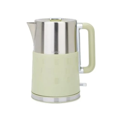 Afbeelding van Livoo Waterkoker van roestvrij staal DOD204 1,7 l, 2200 W, beschermkap, waterniveau indicator