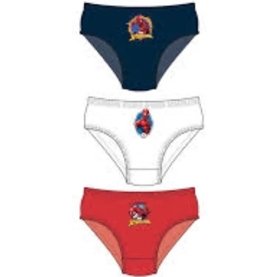 Afbeelding van Spiderman onderbroek 3 stuks Marvel Spider Man ondergoed maat 122/128 katoen