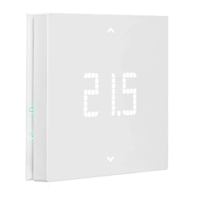 Afbeelding van Vimar 02913 4G LTE thermostaat, compatibel met Alexa en Google spraakassistenten, lokale besturing beheer via view app, led achtergrondverlichting, oppervlakteinstallatie