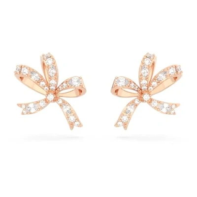 Afbeelding van Swarovski 5647572 Volta Rosékleurig Oorstekers Oorknopjes horloge Rosekleur